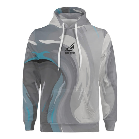 swing-artist grey swirl Hoodie