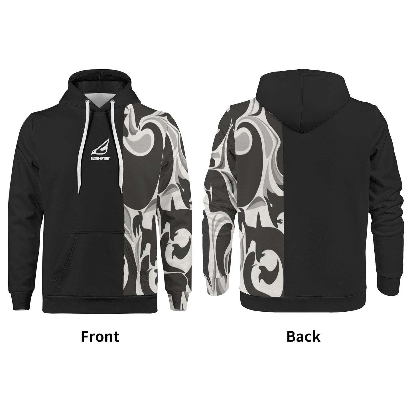 swing-artist abstract animal Hoodie