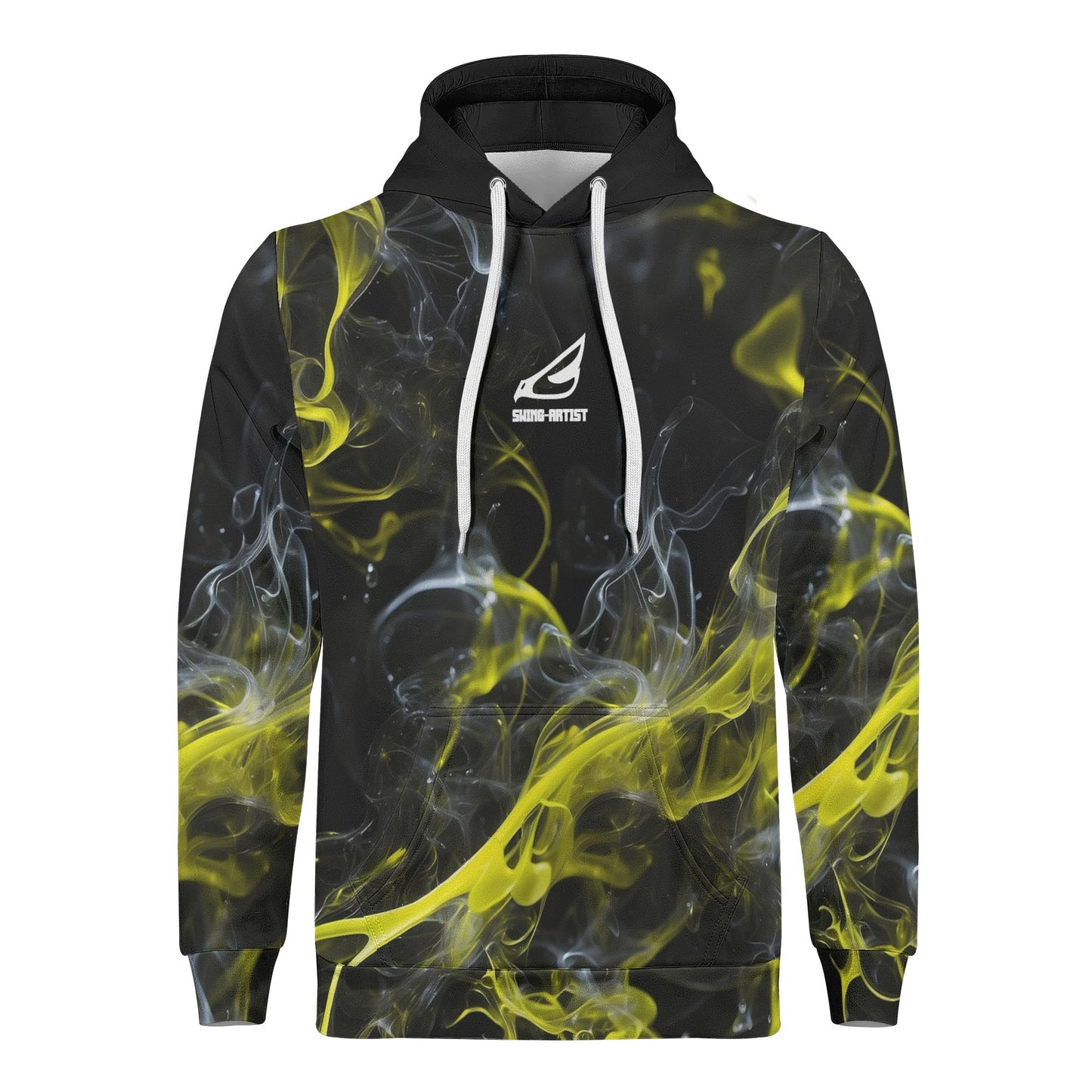 swing-artist smoke in florescent Hoodie