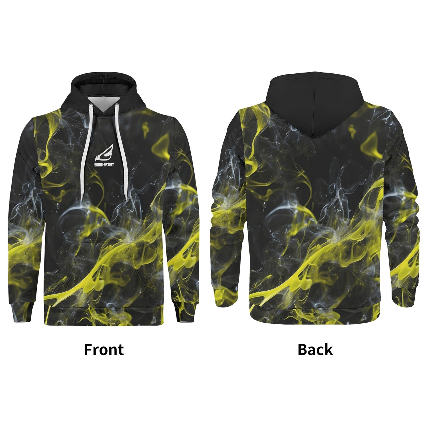 swing-artist smoke in florescent Hoodie